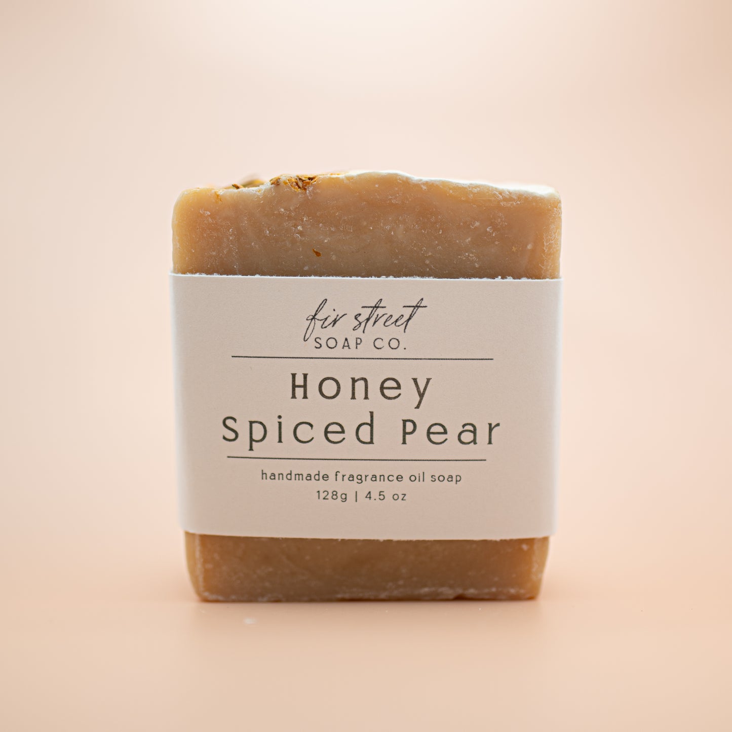 Honey Spiced Pear Bar