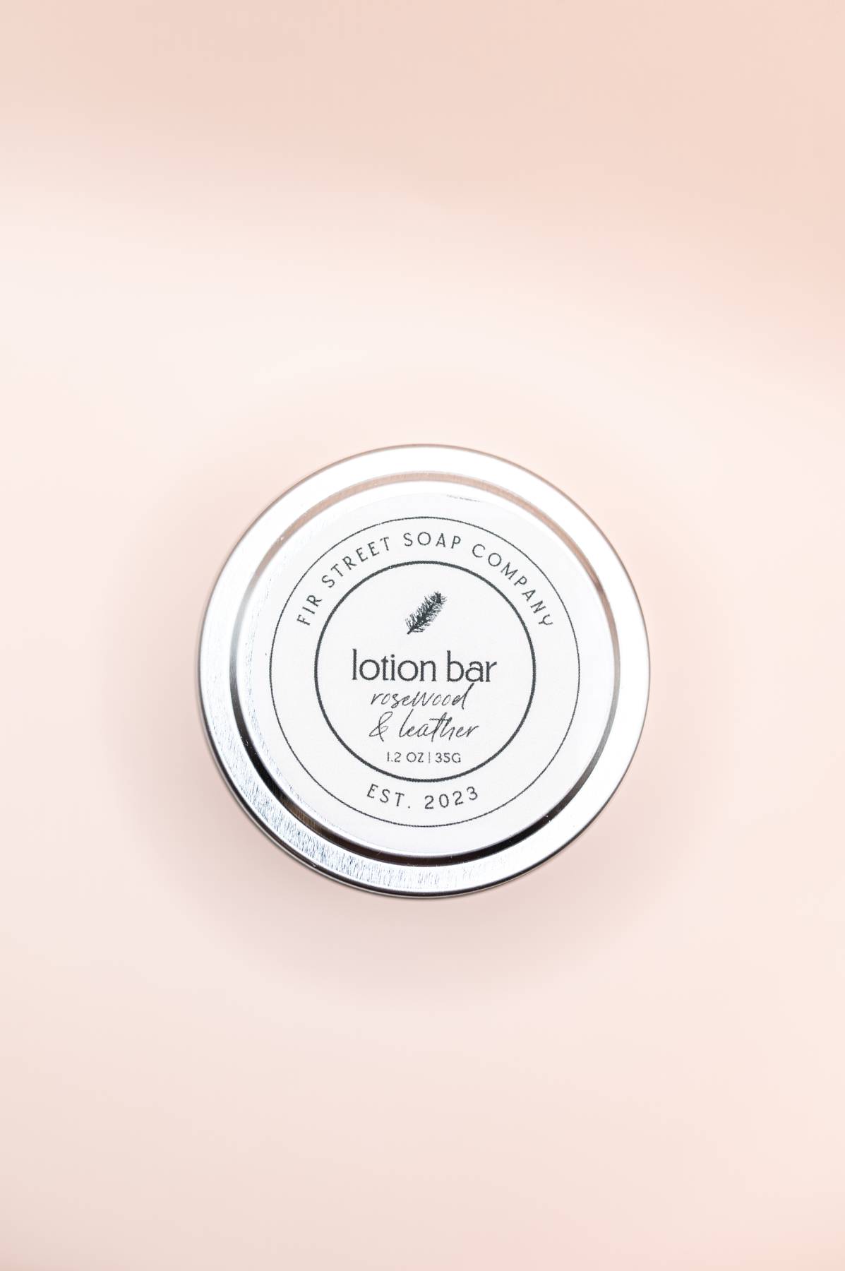 Rosewood & Leather Lotion Bar