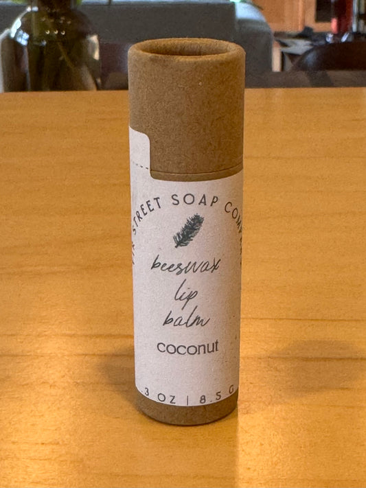 Coconut Natural Beeswax Lip Balm