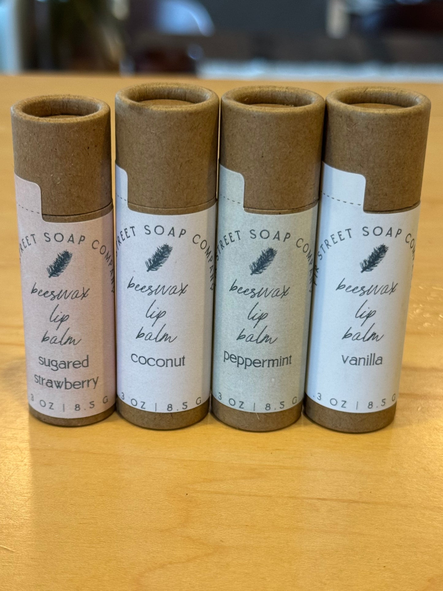 Coconut Natural Beeswax Lip Balm