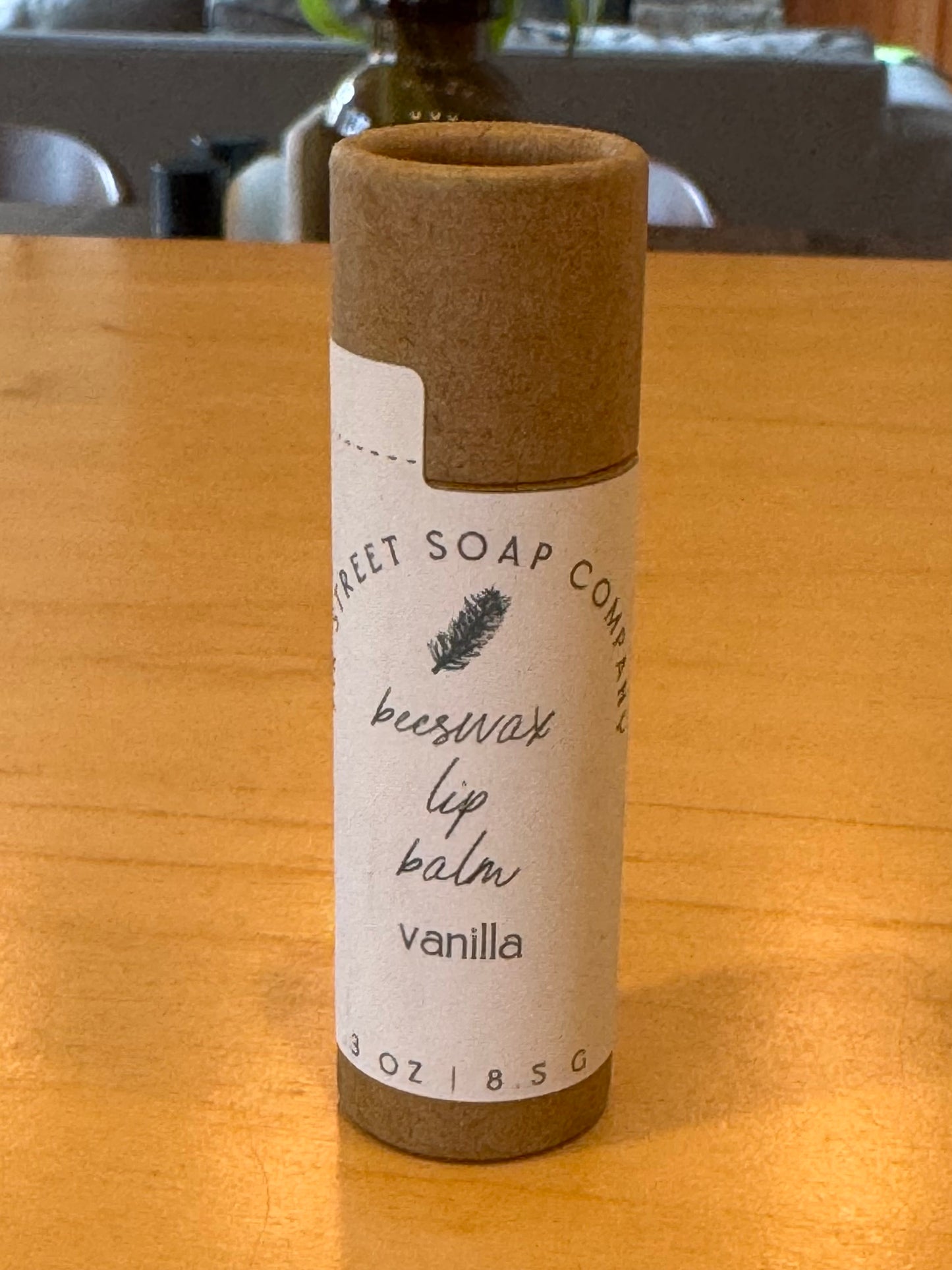 Vanilla Natural Beeswax Lip Balm