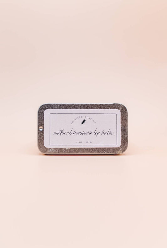 Natural Beeswax Lip Balm